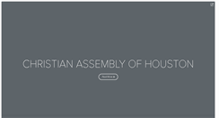 Desktop Screenshot of cahouston.org